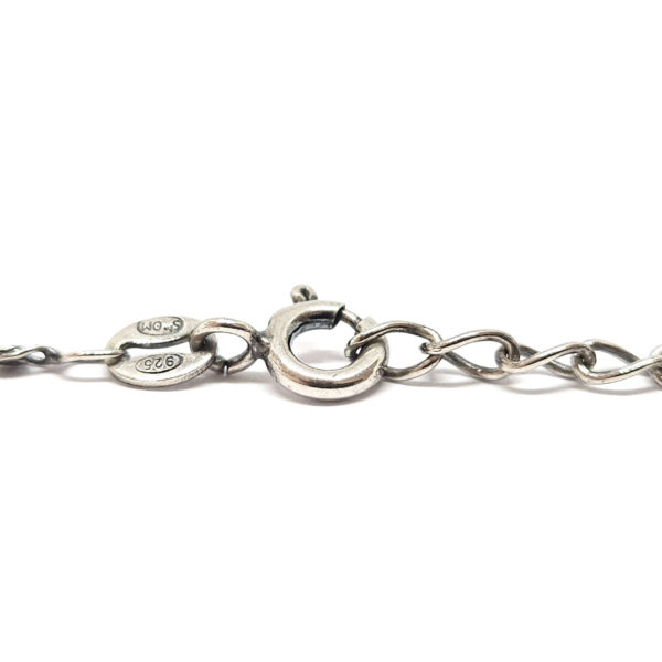 Collier vintage améthyste argent 925/1000